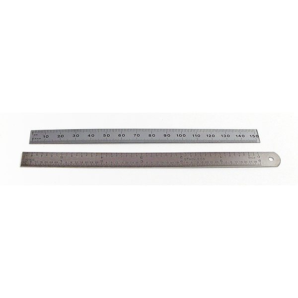 6x12 us in 64s steel ruler