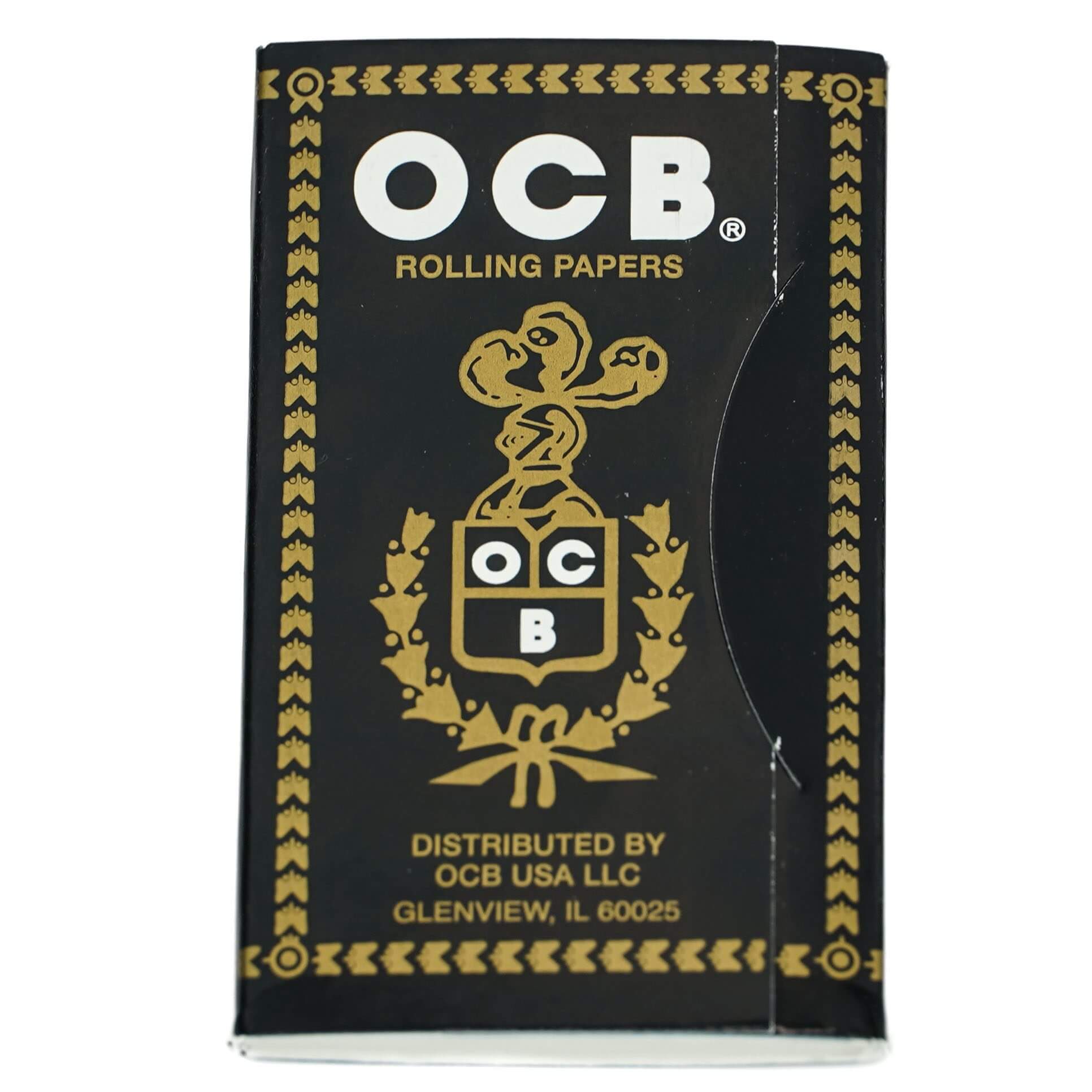 black cigarette papers Premium Custom Rolling RAW Papers Black Classic 1