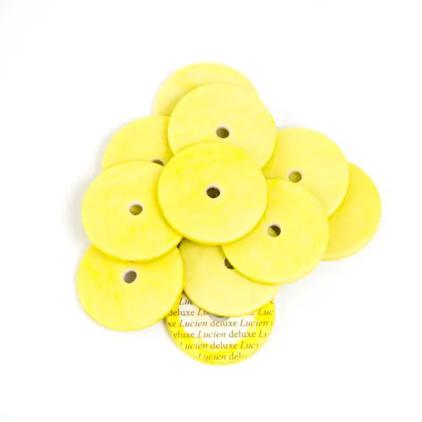 Lucien Deluxe AltoBass Flute Pads Yellow