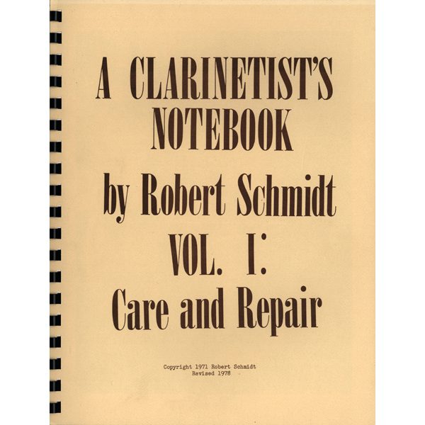 a clarinetists notebook vol i