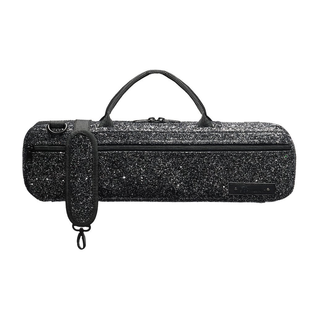 beaumont b foot flute carry bag black sparkle 4