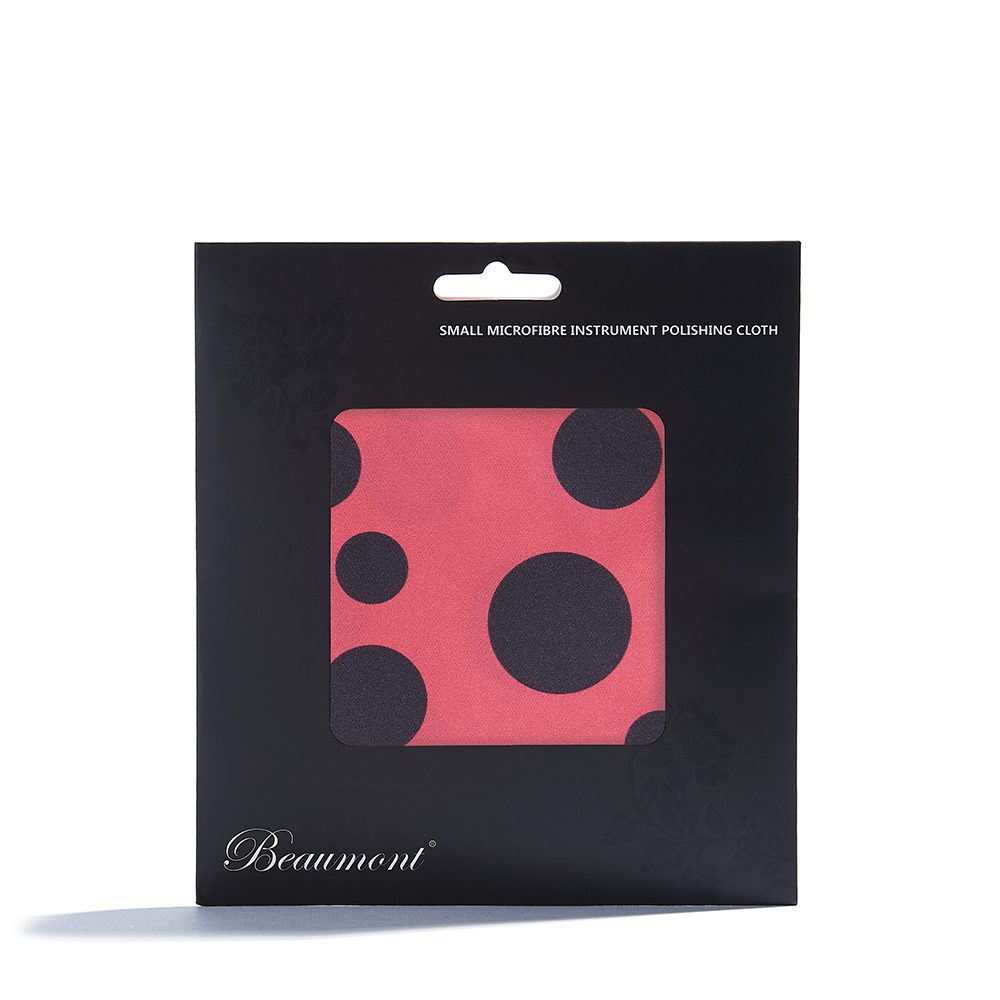 beaumont microfibre flute cleaning cloth ladybird 2