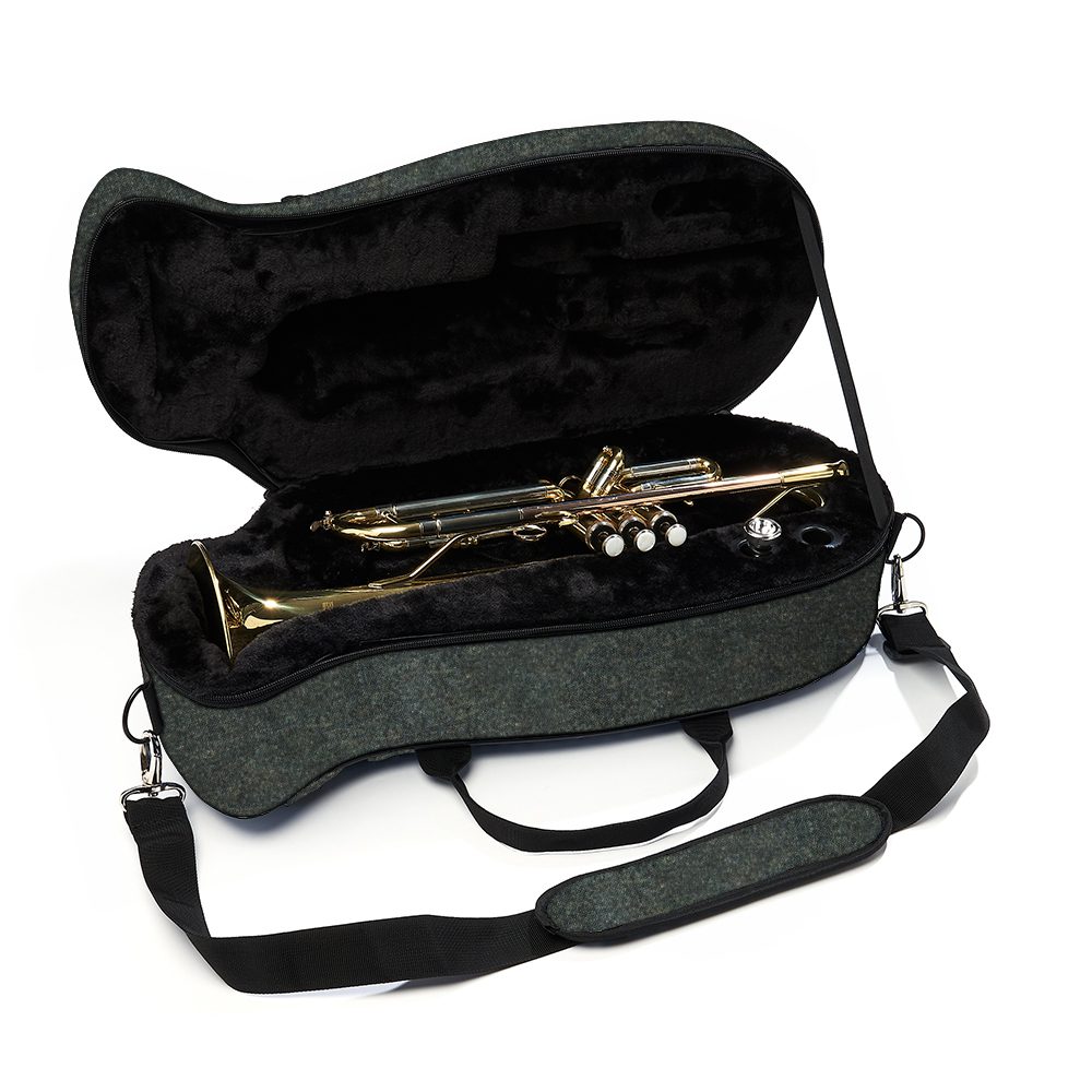 beaumont trumpet case racing tweed 2