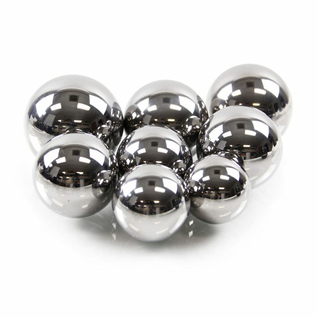 mdrs ball set b 8 solid chrome steel